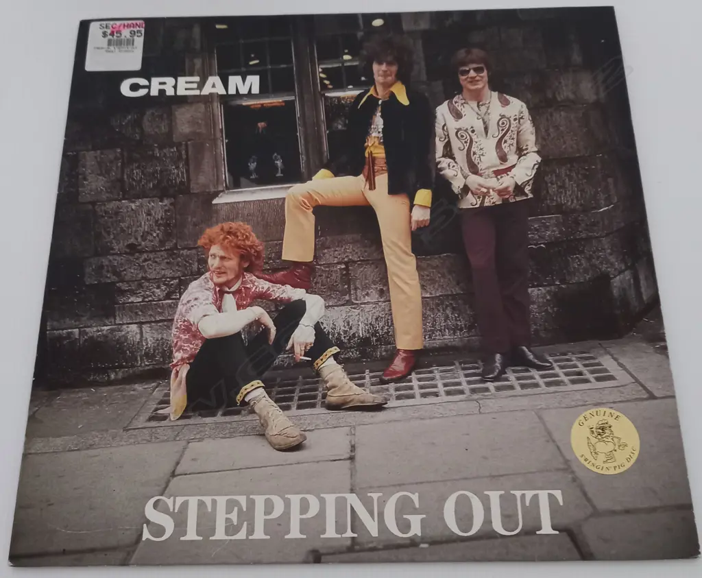 Cream (2), Stepping Out (White vinyl) Image 1++